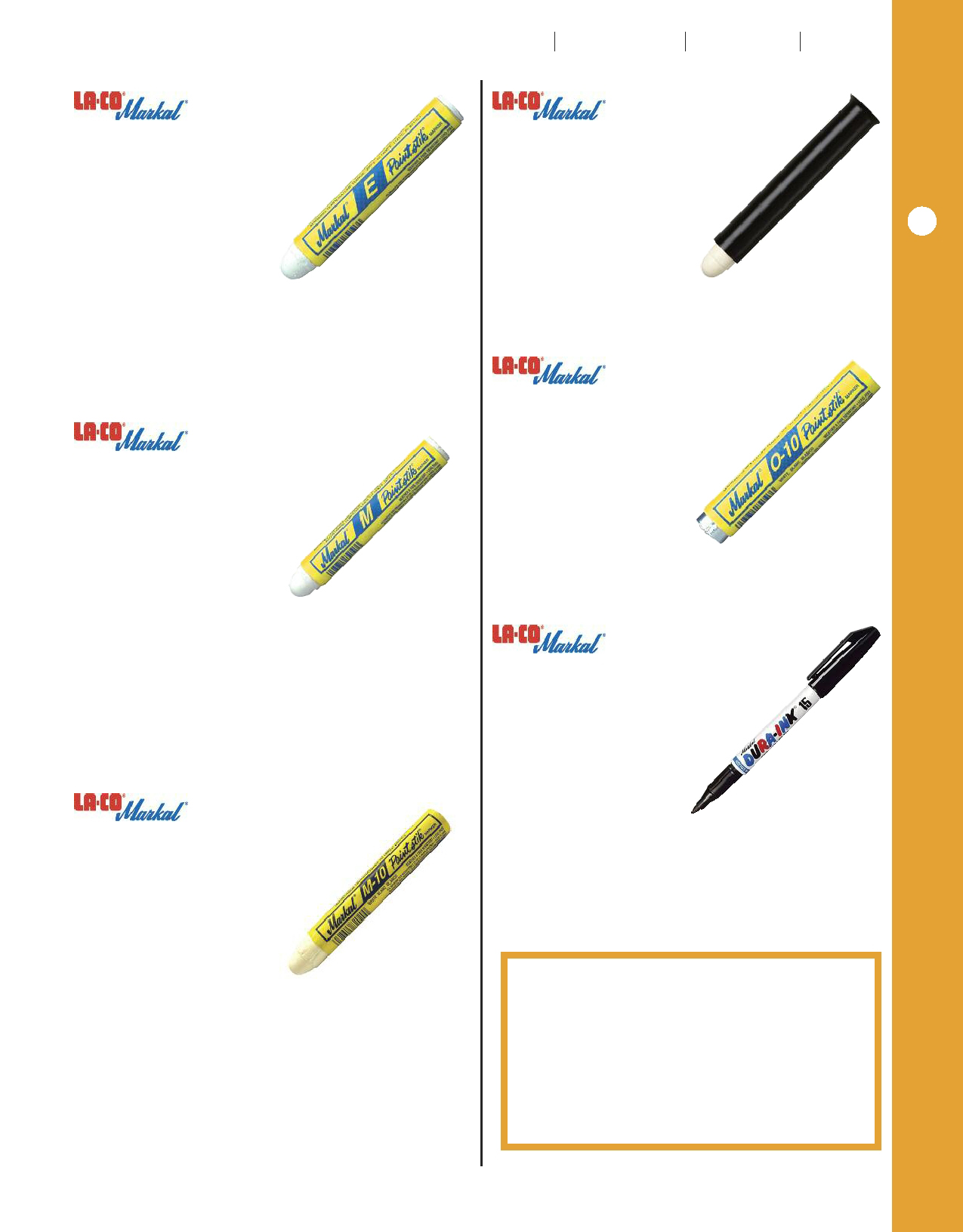 MARKAL 96835 - Bullet Tip Type Paint Marker